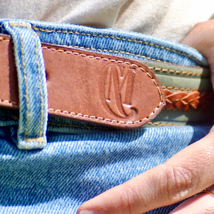 Saddle Braid Belt