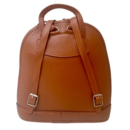 Marylebone Tan Leather Backpack